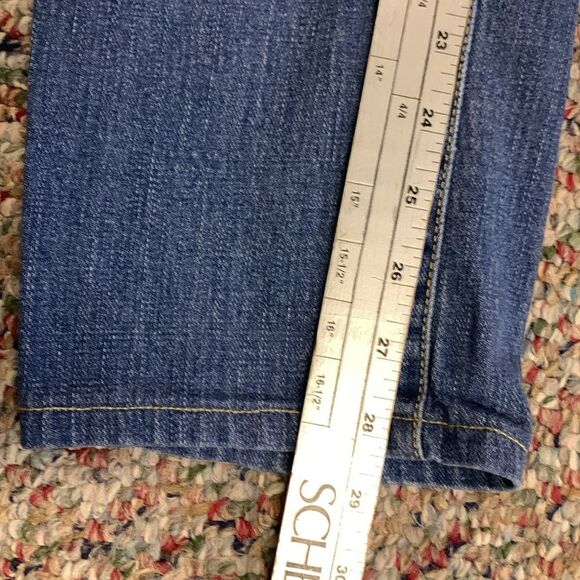 Brooks Brothers 1818 Medium Wash Blue Mid Rise Straight Leg Jeans Size 6 - Picture 10 of 13